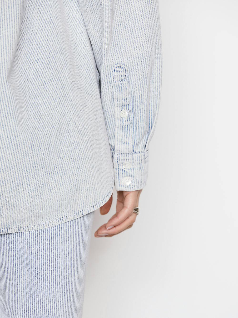 shirt sleeve detail view